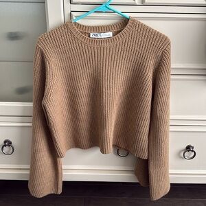 Cropped Zara sweater